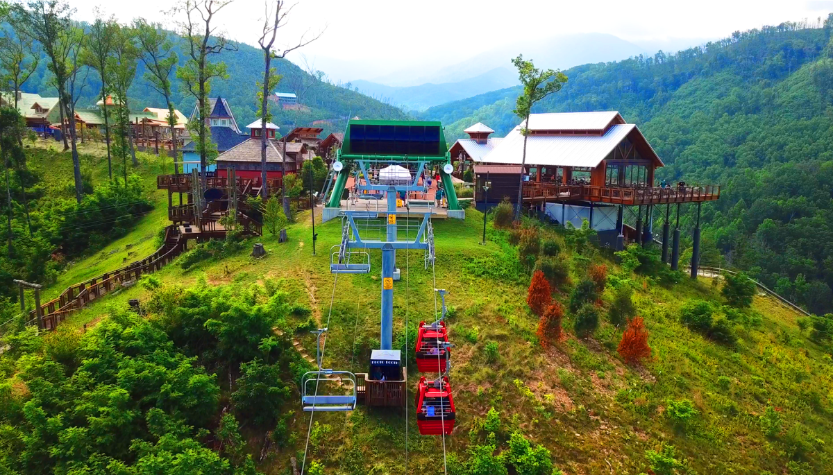 Anakeesta Chondola ride to Firefly Village